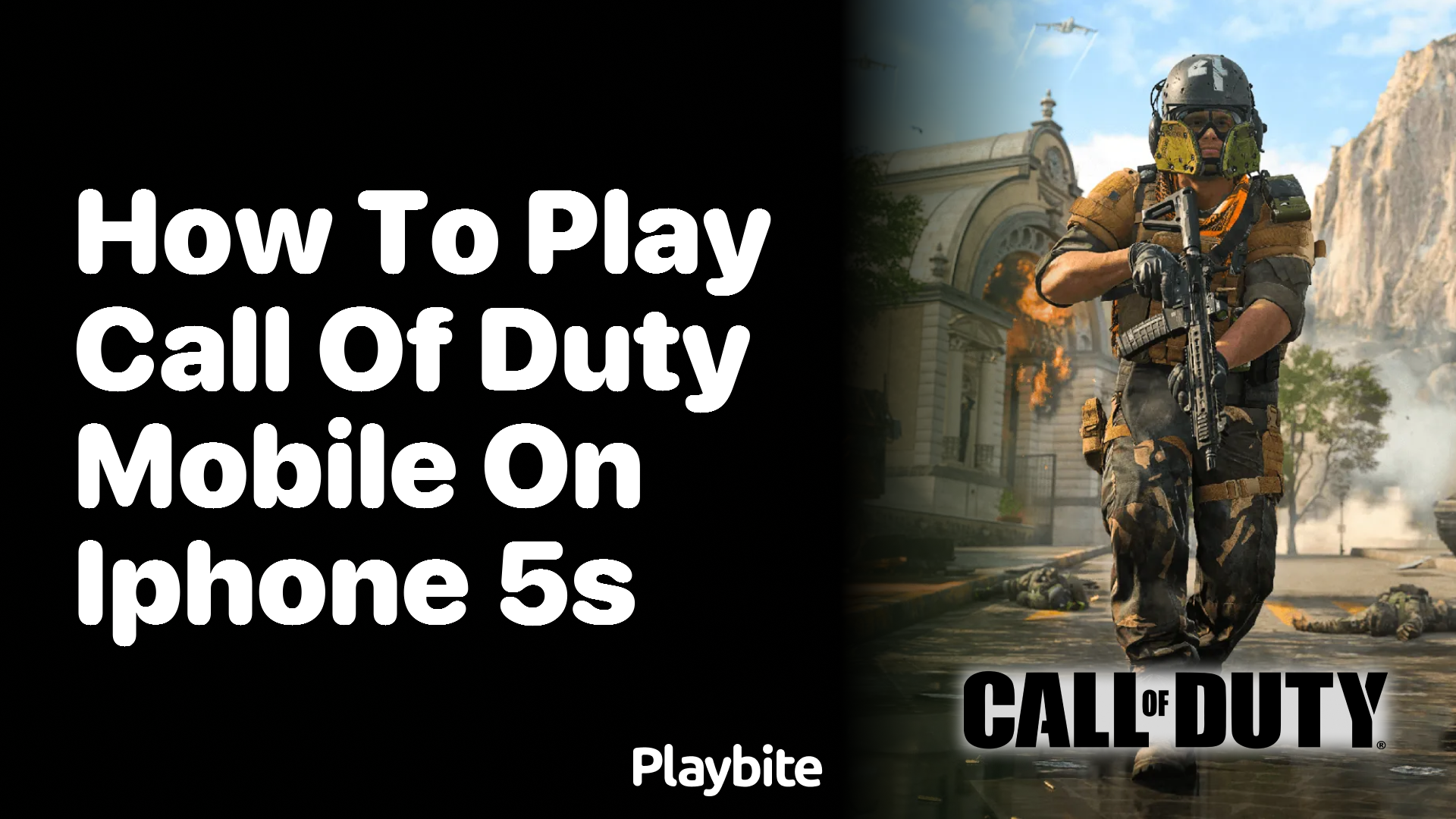 How to Play Call of Duty Mobile on iPhone 5S