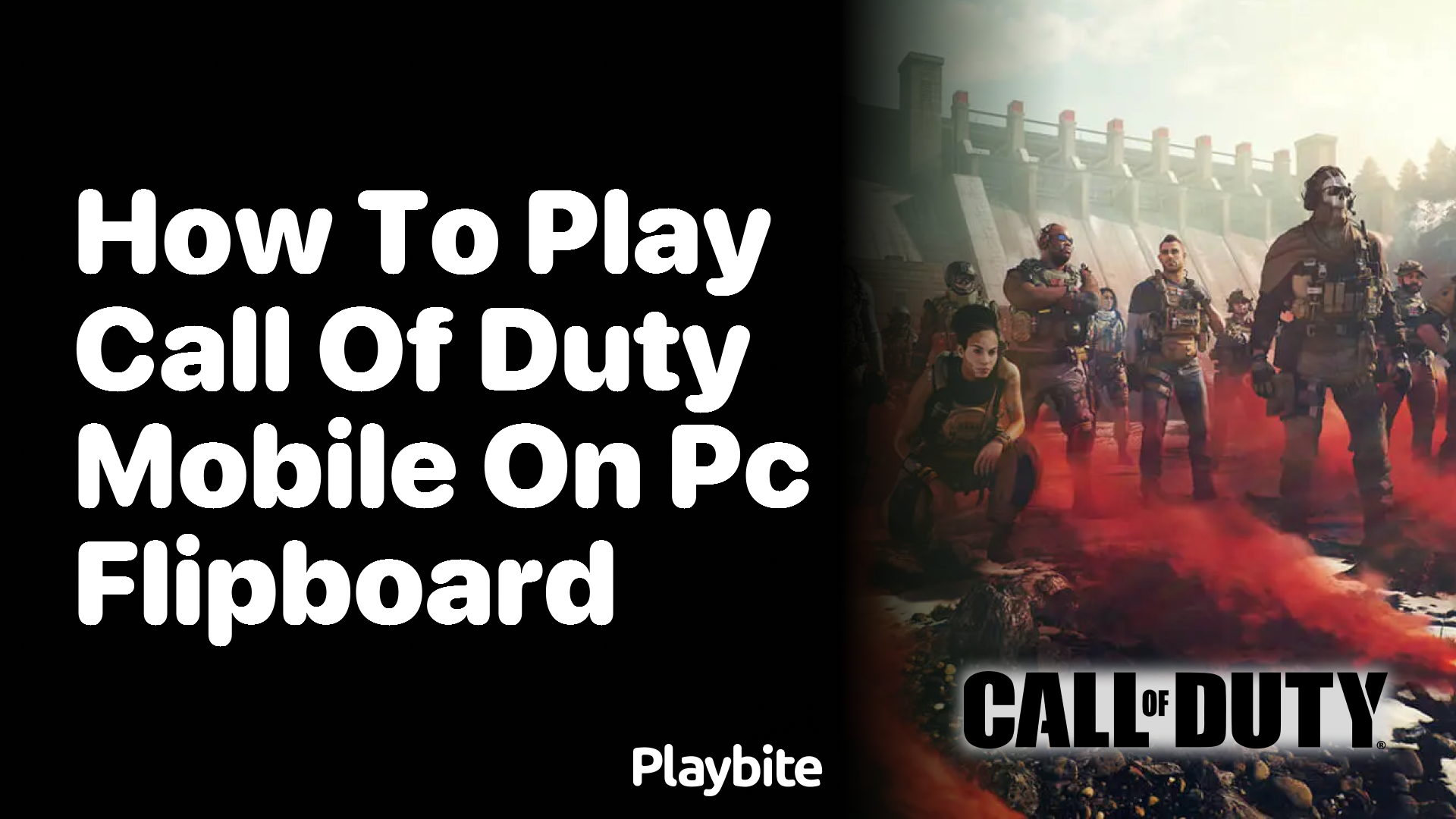 How to Play Call of Duty Mobile on PC with Flipboard