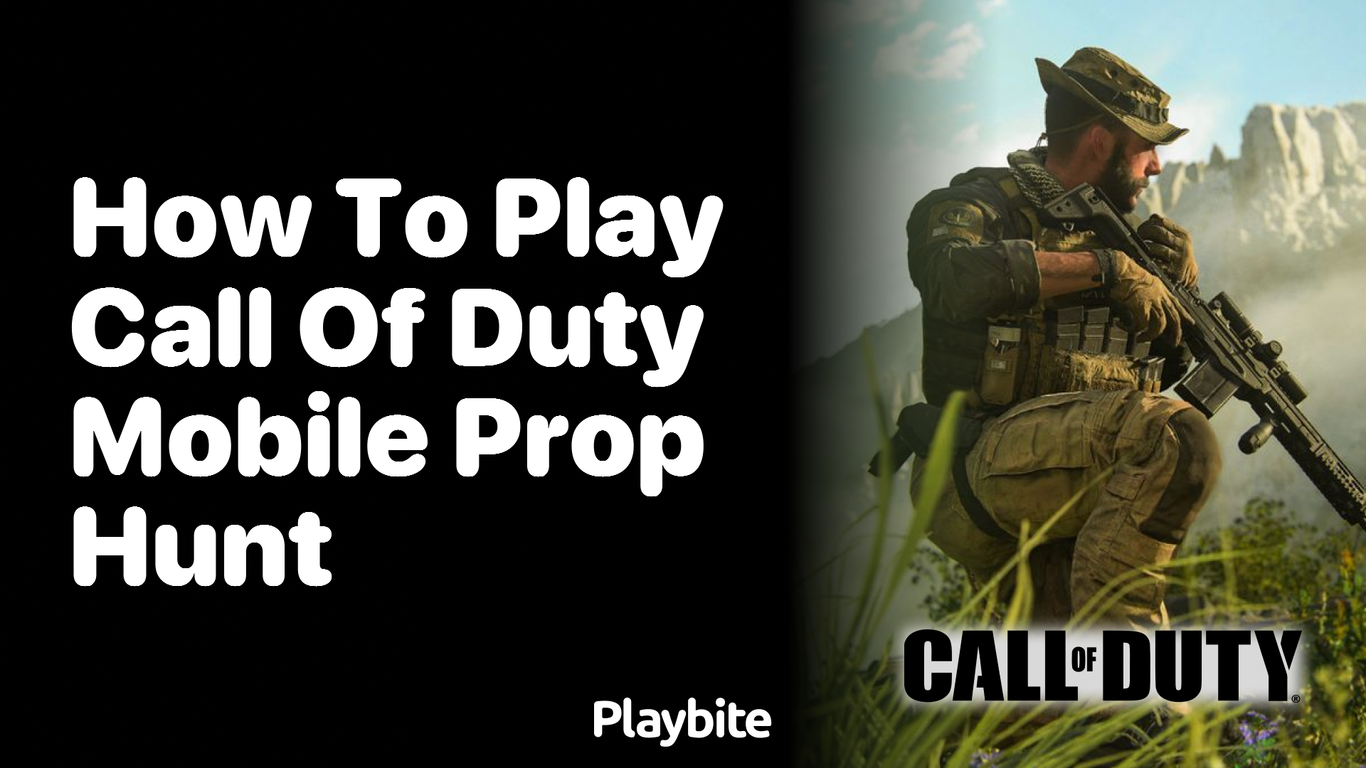 How to Play Call of Duty Mobile Prop Hunt - Playbite