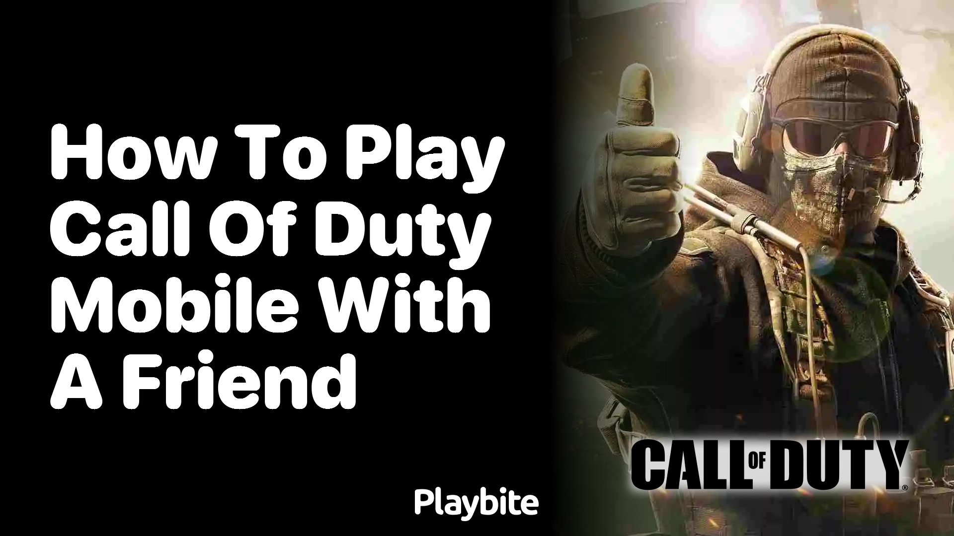 How to Play Call of Duty Mobile with a Friend