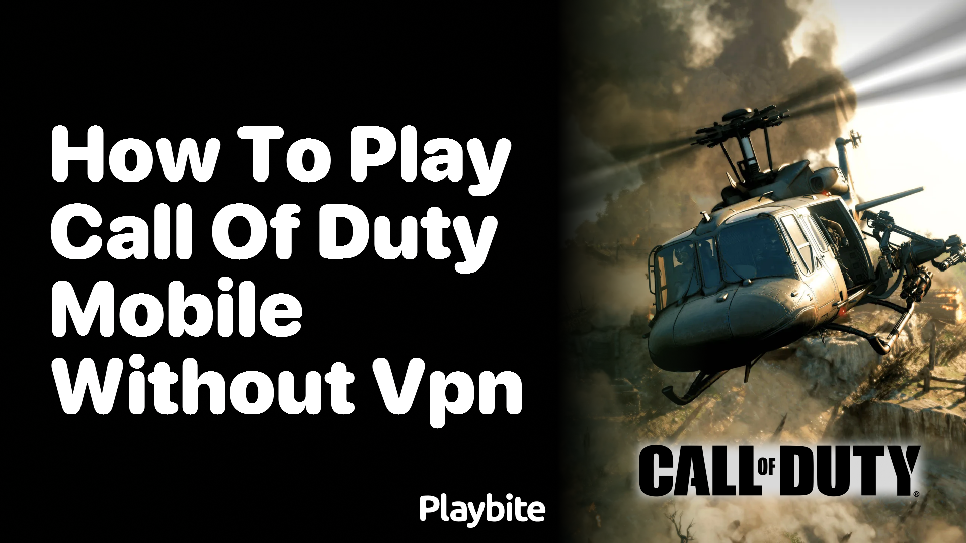 How to Play Call of Duty Mobile Without VPN