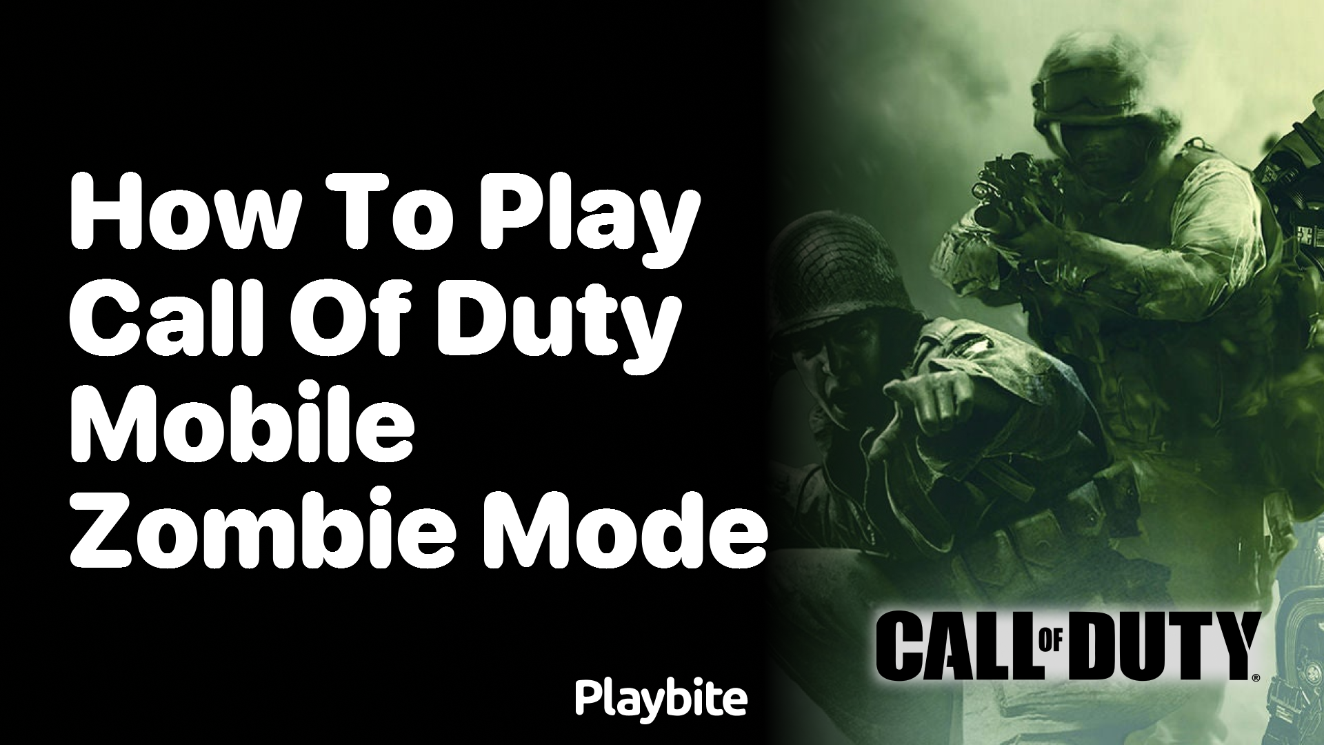 How to Play Call of Duty Mobile Zombie Mode