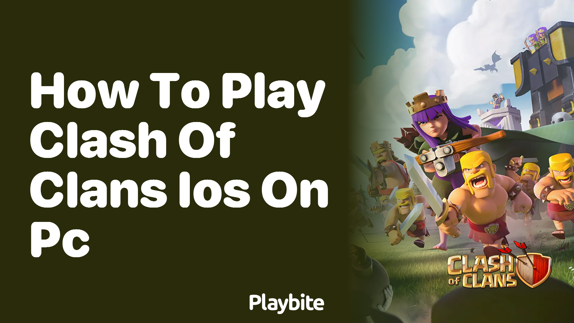 How to Play Clash of Clans IOS on PC?