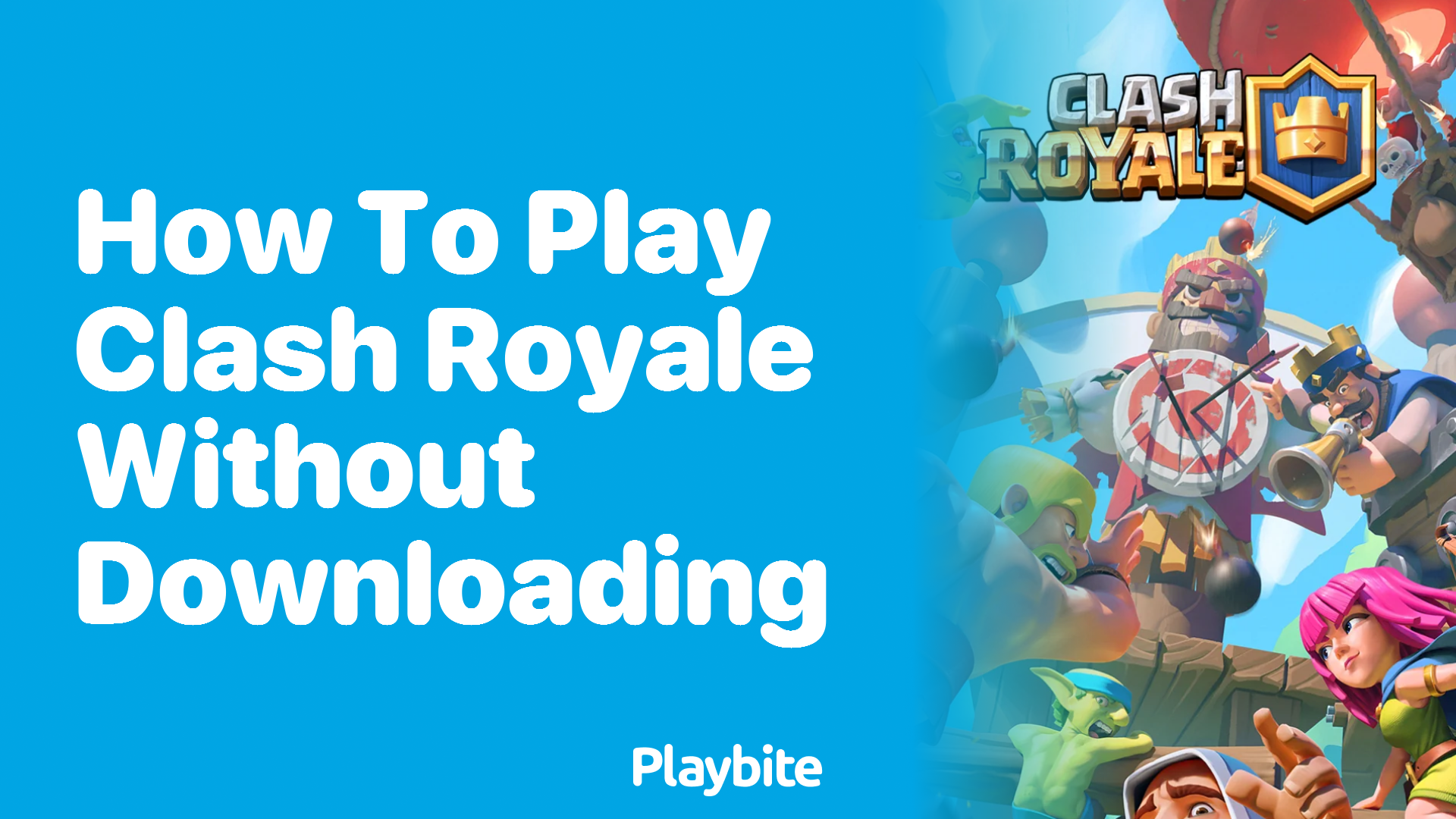 How to Play Clash Royale Without Downloading