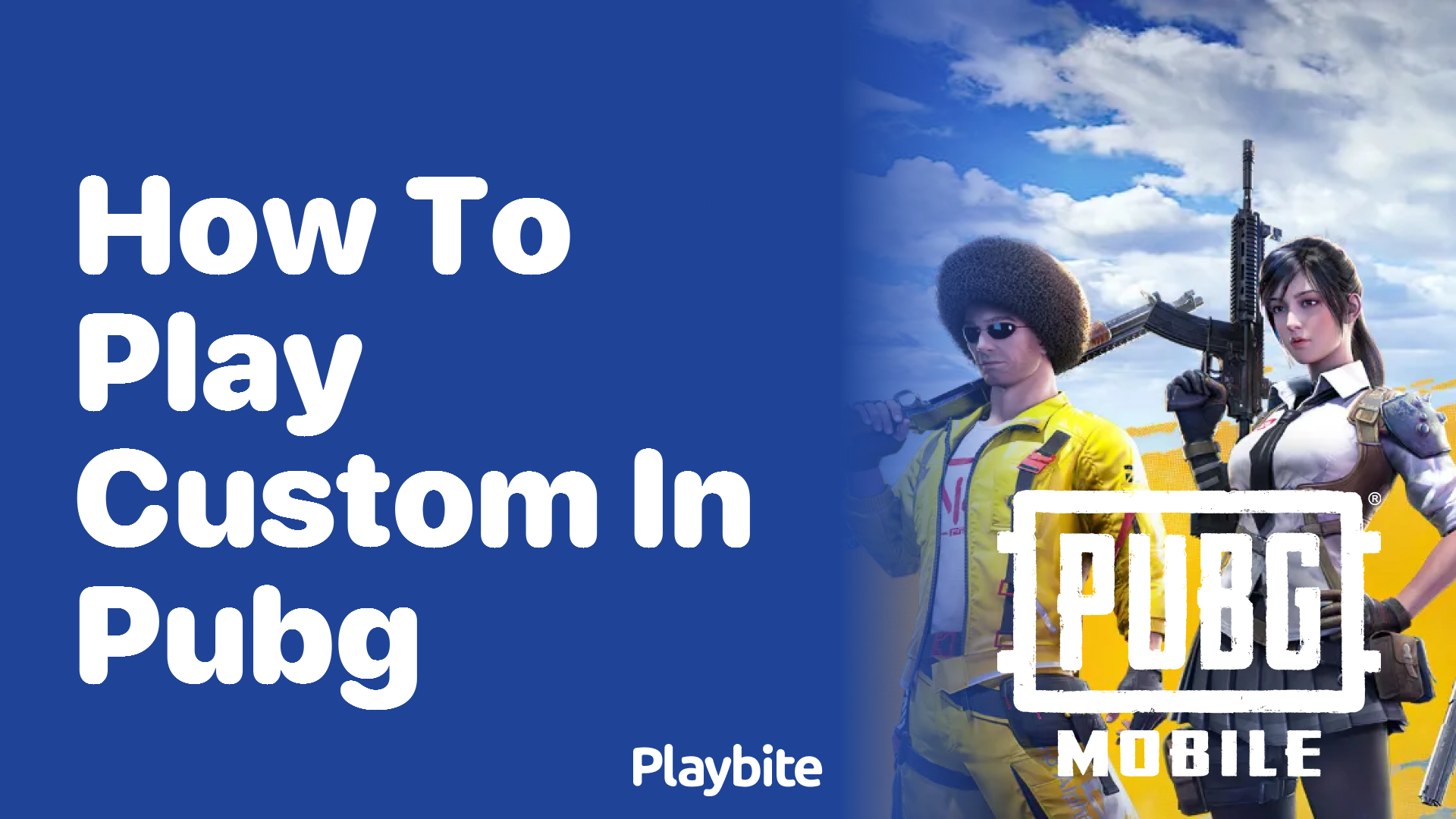 How to Play Custom Games in PUBG Mobile