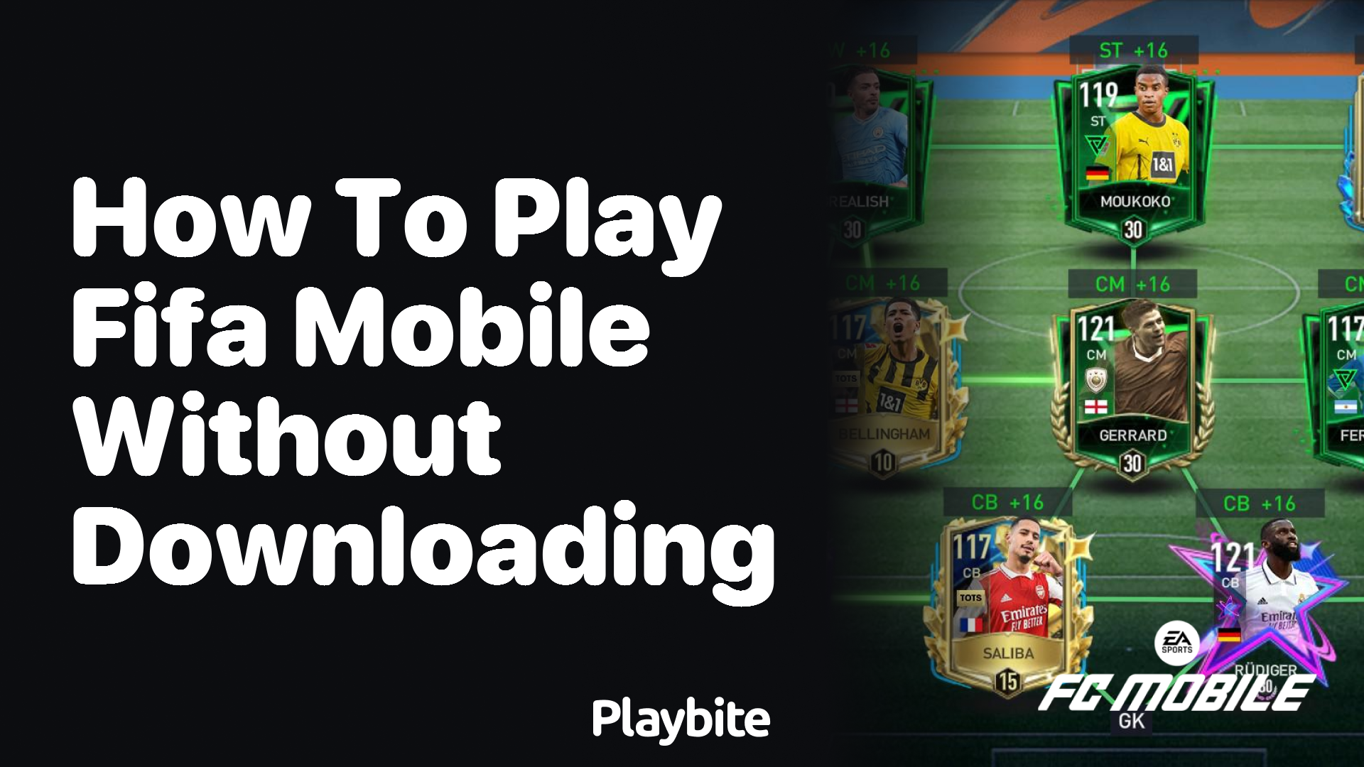 How to Play FIFA Mobile Without Downloading - Playbite