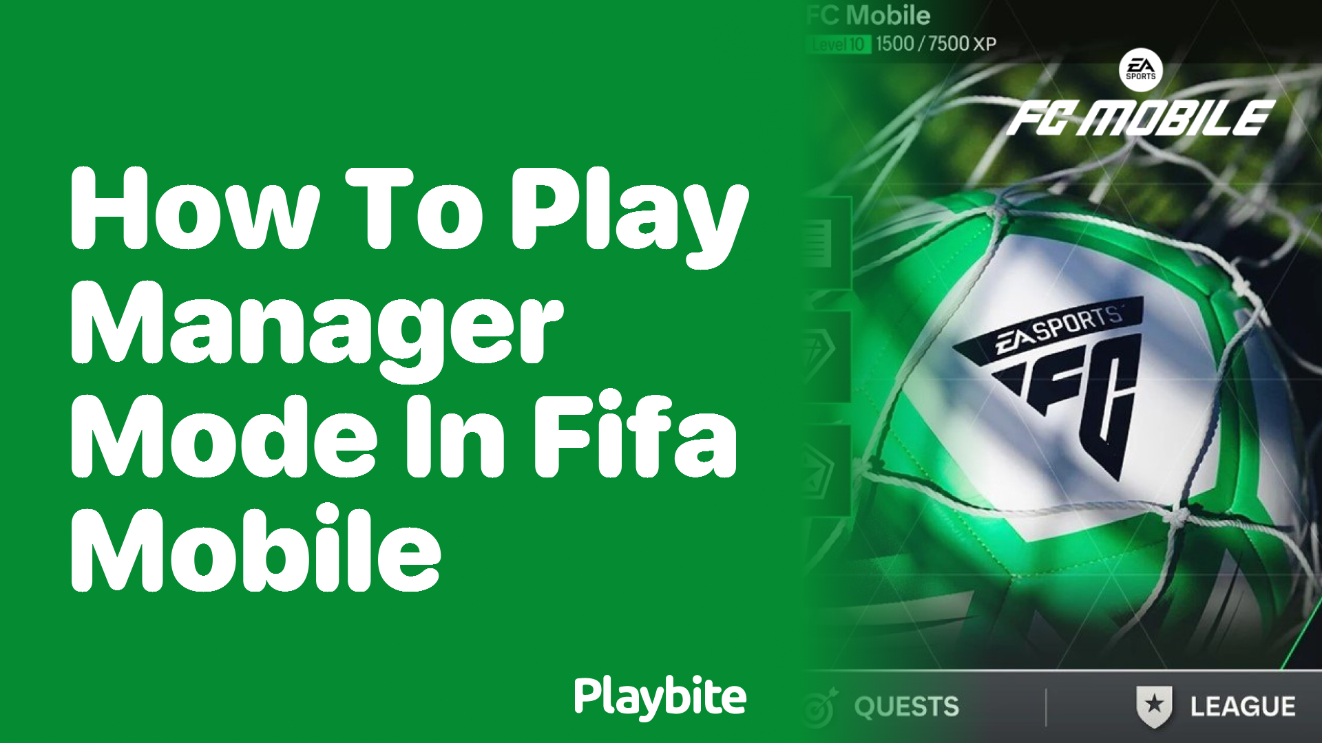 How to Play Manager Mode in EA Sports FC Mobile