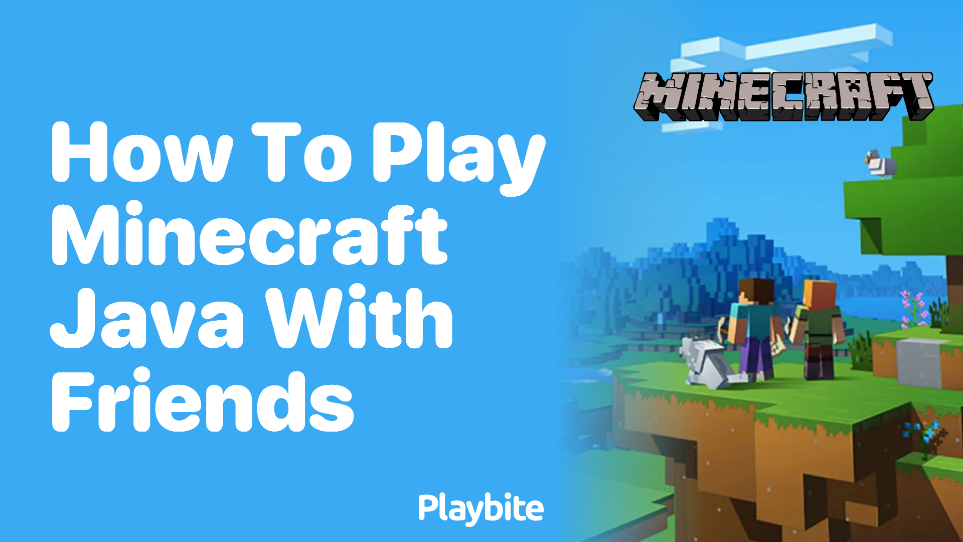 How to Play Minecraft Java With Friends - Playbite