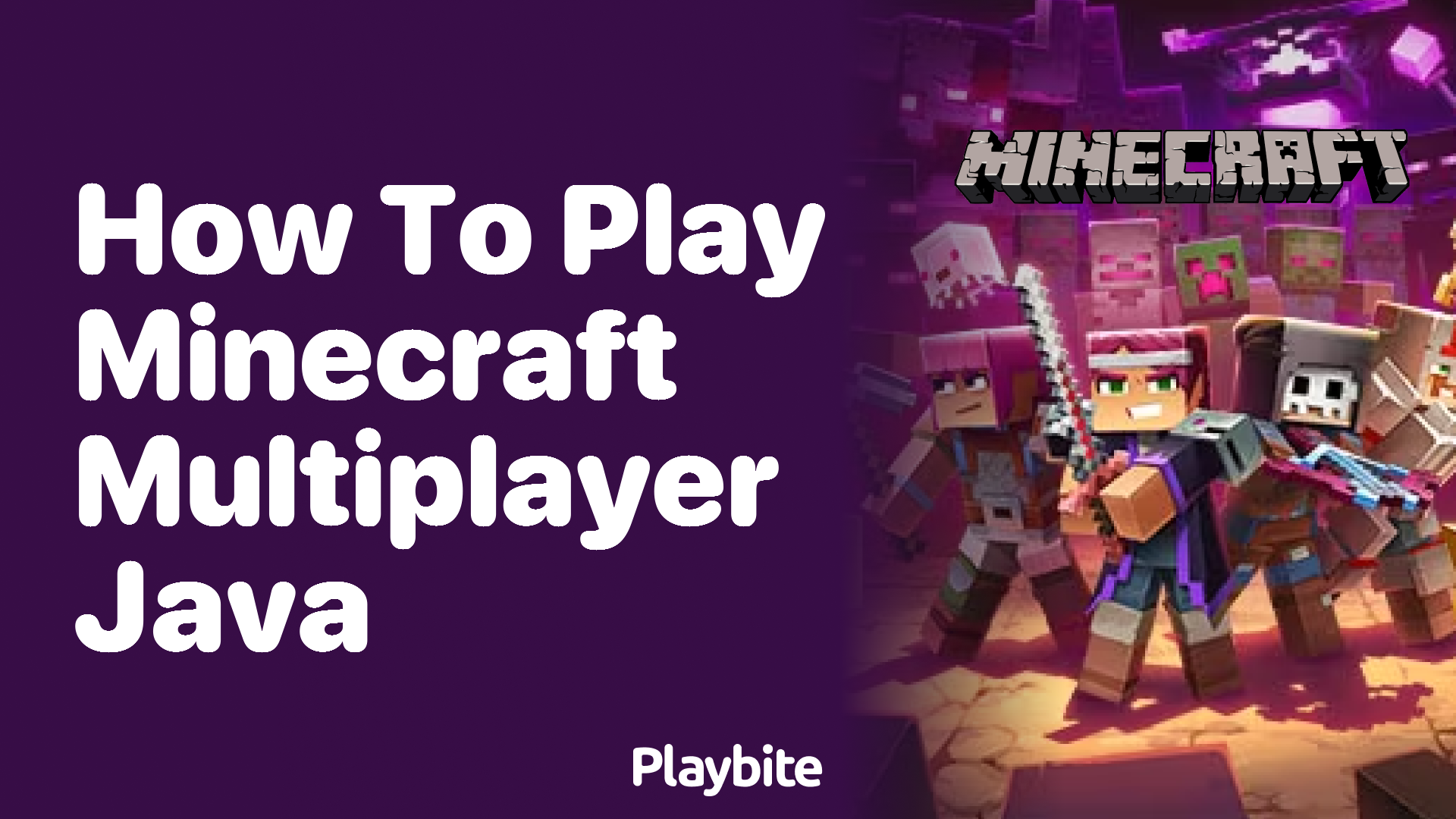 how to play minecraft multiplayer java free