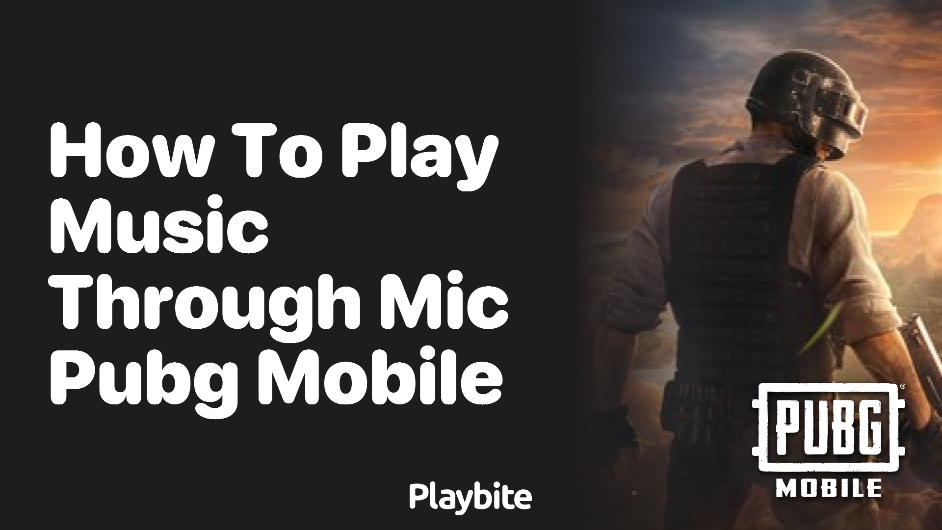 How to Play Music Through Mic in PUBG Mobile