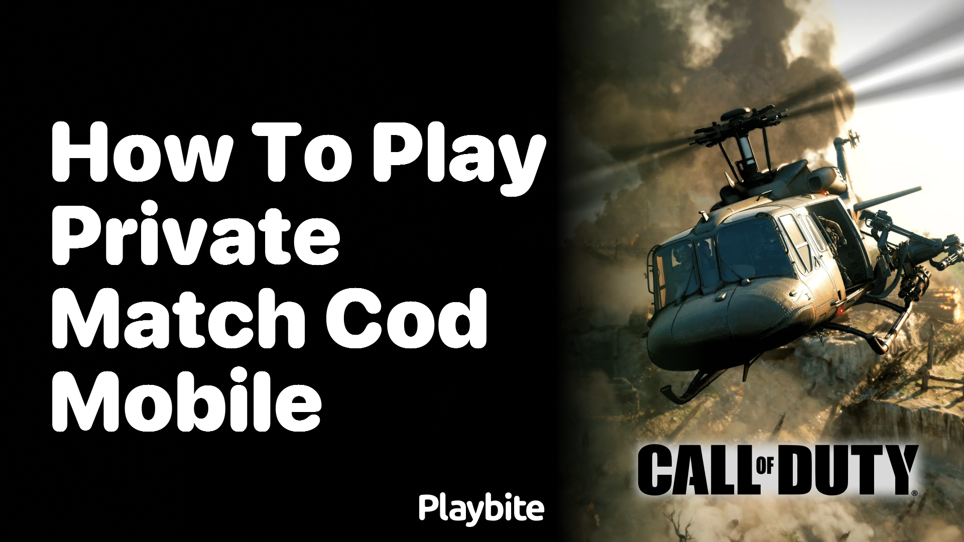 How to Play a Private Match in COD Mobile