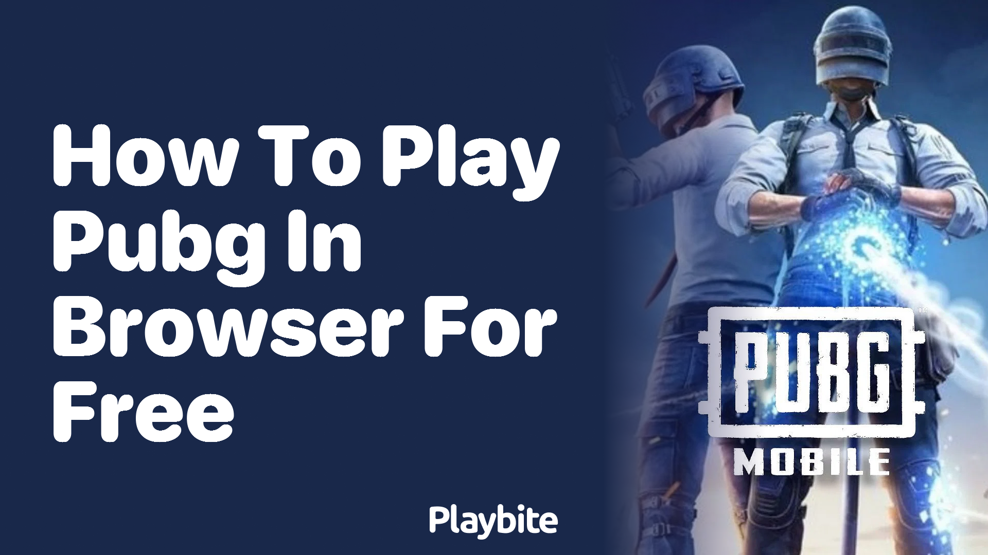 How to Play PUBG in Your Browser for Free