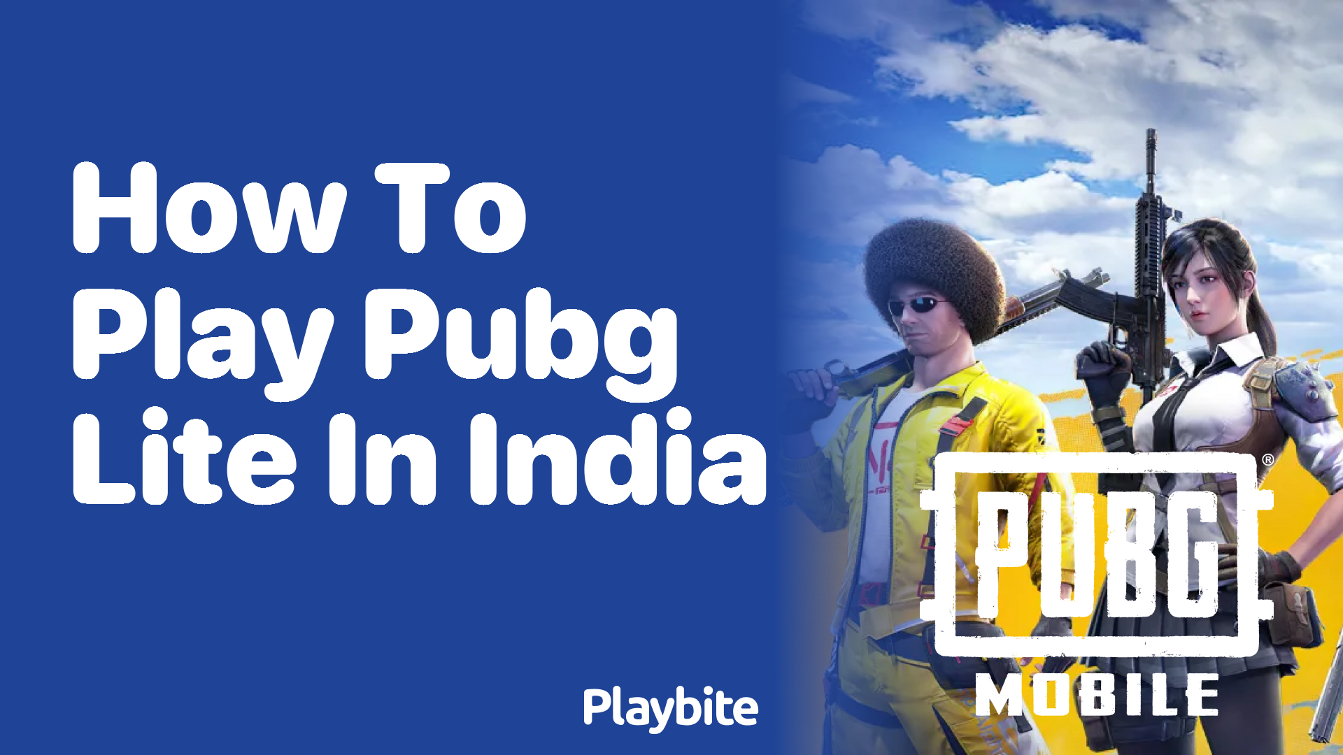 How to Play PUBG Lite in India