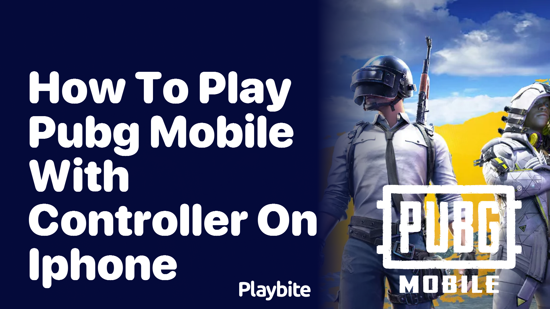 How to Play PUBG Mobile with a Controller on iPhone - Playbite