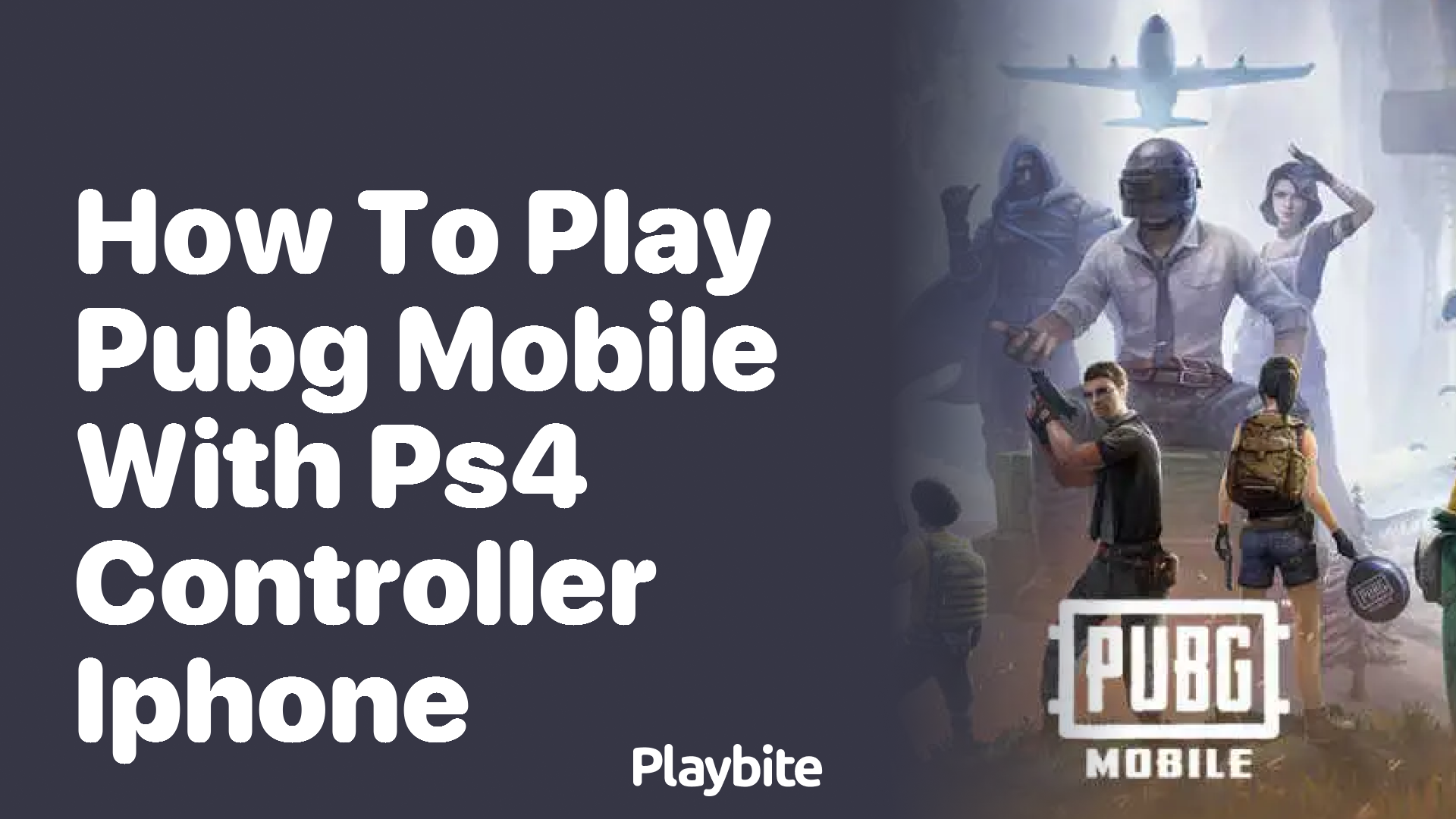 How to Play PUBG Mobile with a PS4 Controller on iPhone