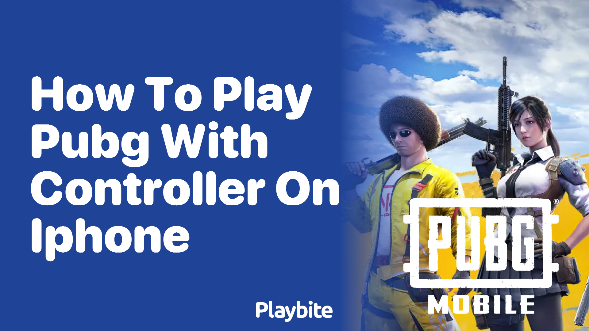 How to Play PUBG With a Controller on iPhone - Playbite