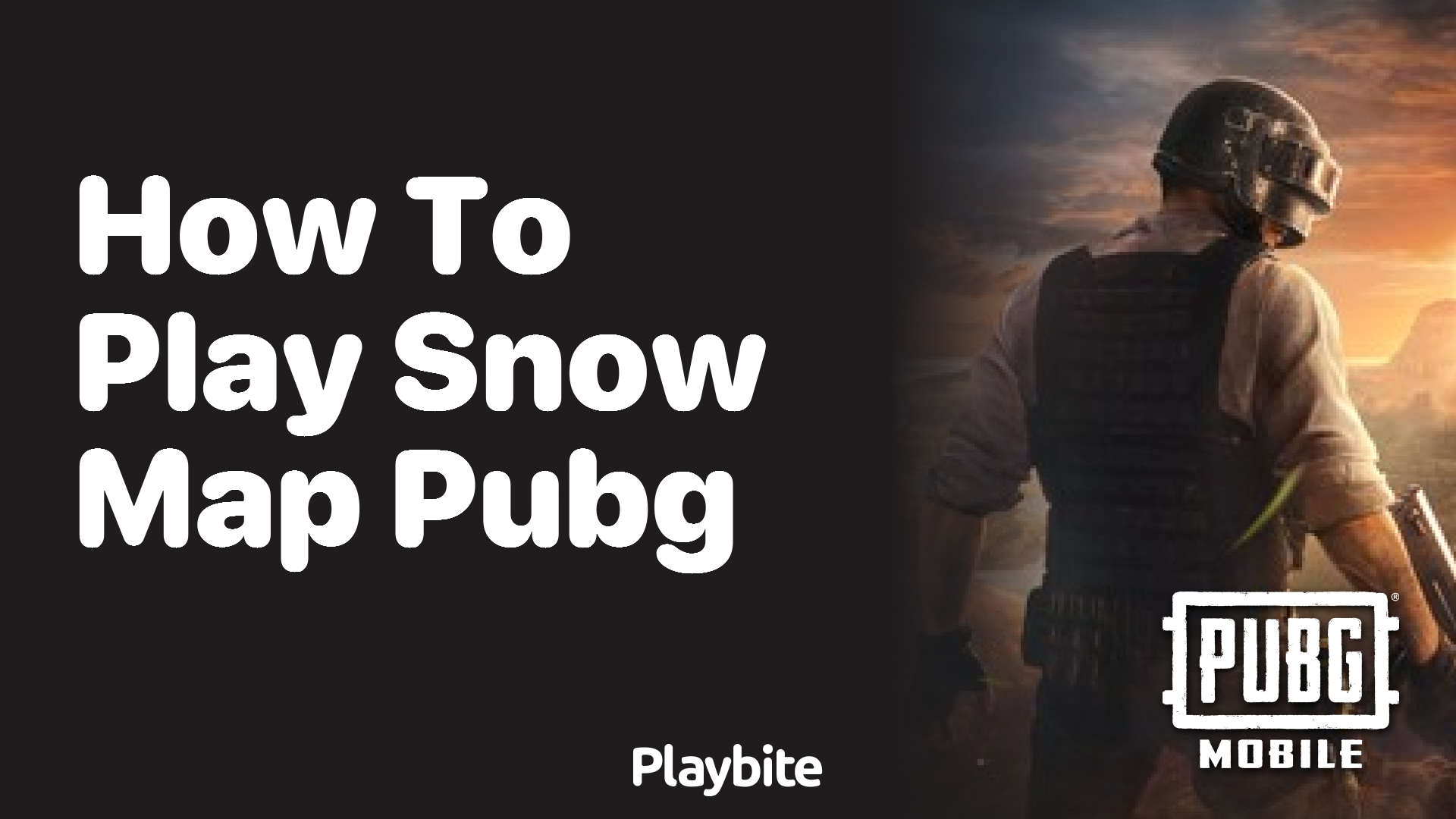 How to Play on the Snow Map in PUBG Mobile