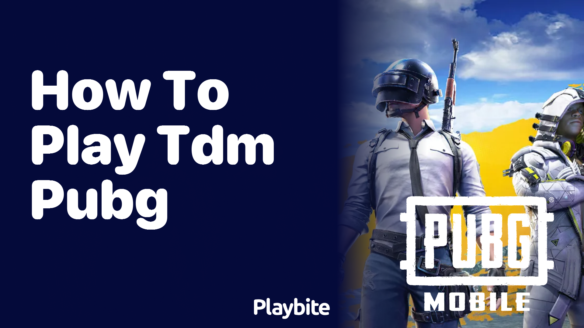 How to Play TDM in PUBG Mobile: A Quick Guide