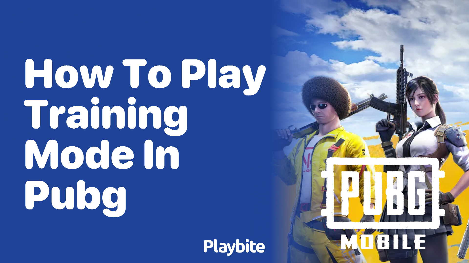 How to Play Training Mode in PUBG Mobile