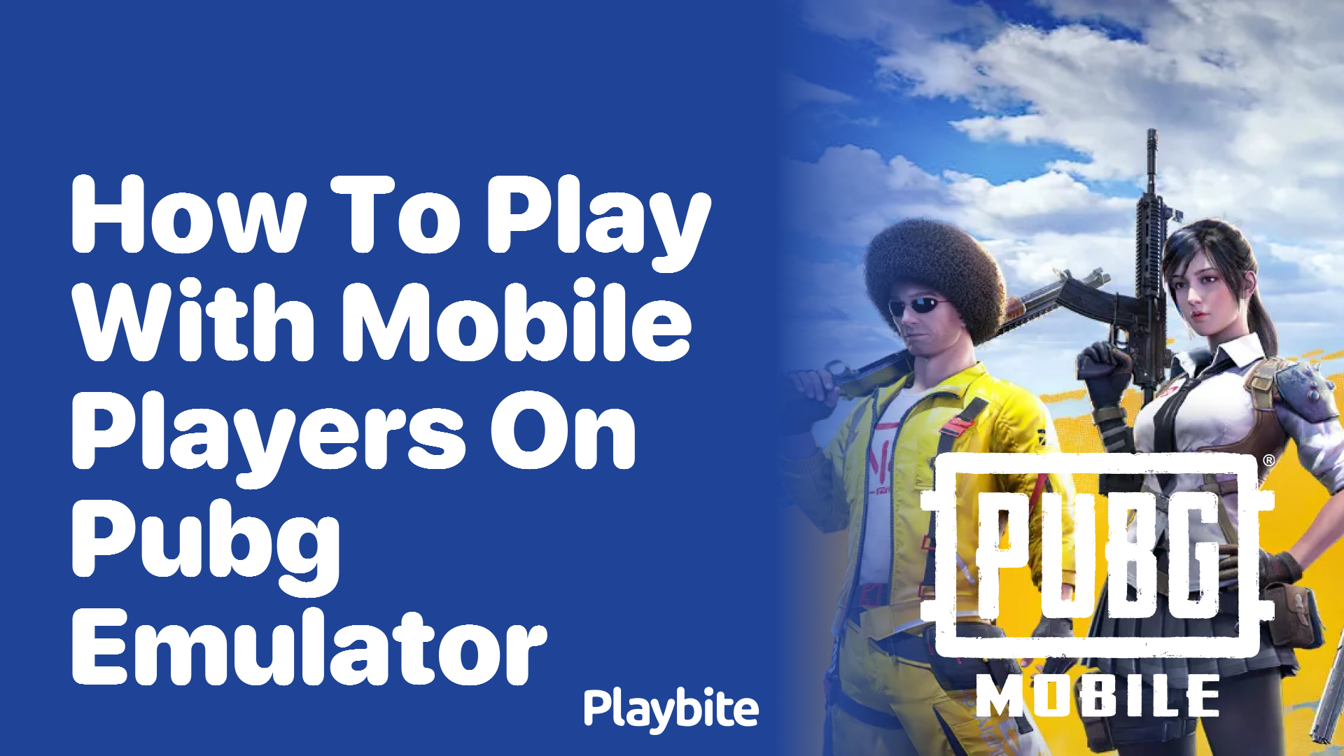 How to play with mobile players on PUBG emulator