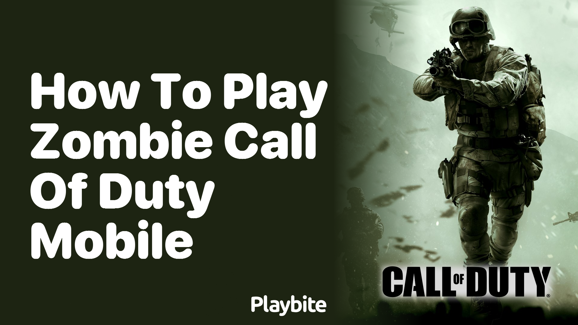 How to Play Zombie Mode in Call of Duty Mobile?