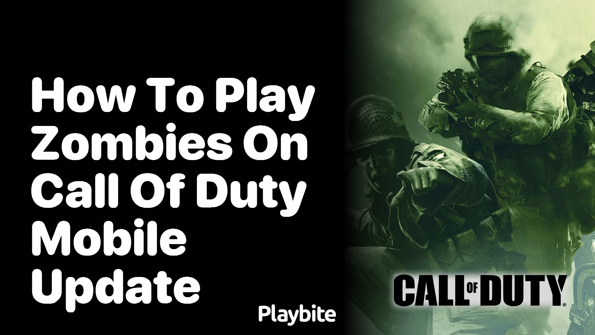 How to Play Zombies in the Call of Duty Mobile Update