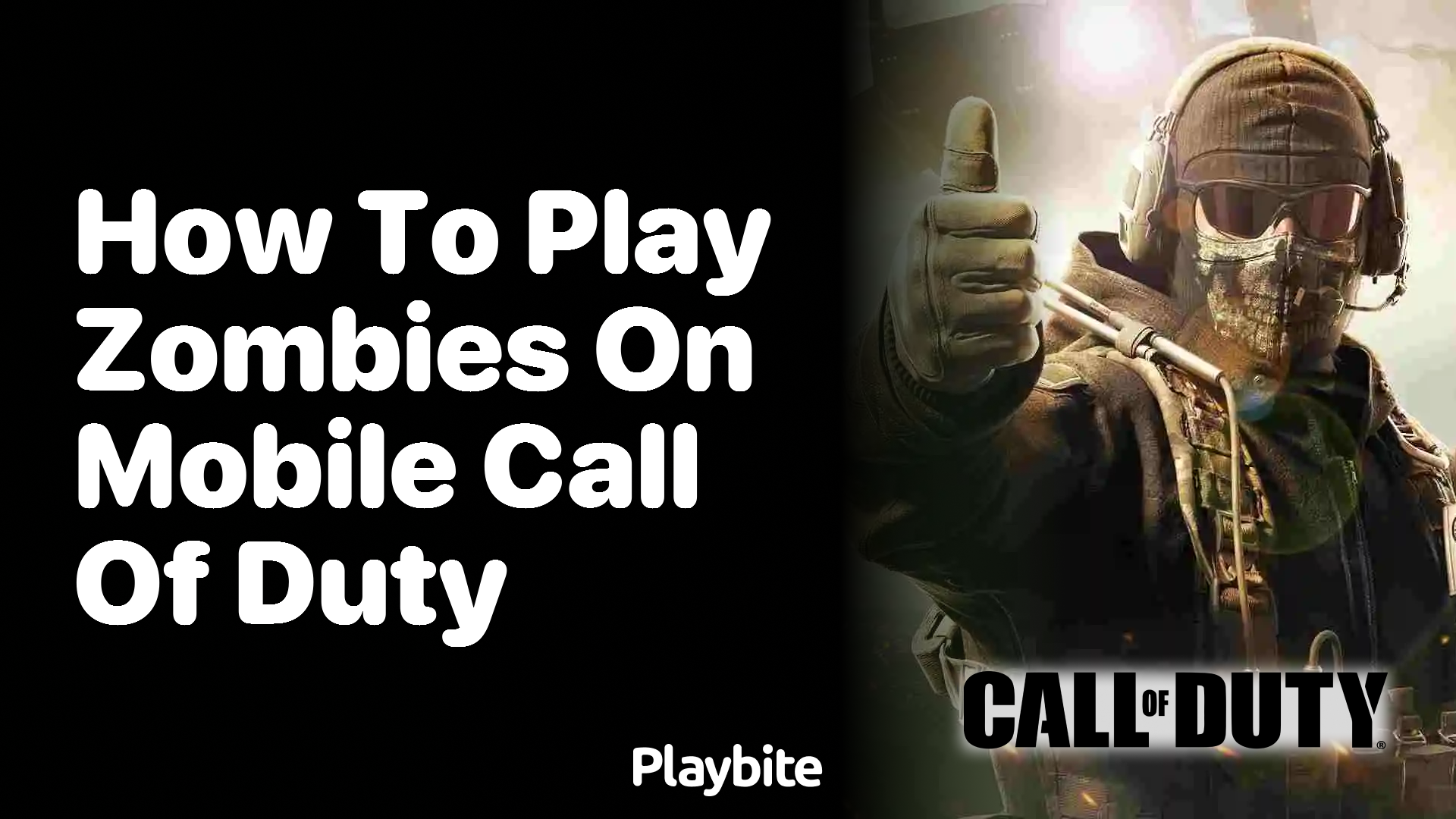 How to Play Zombies on Call of Duty Mobile