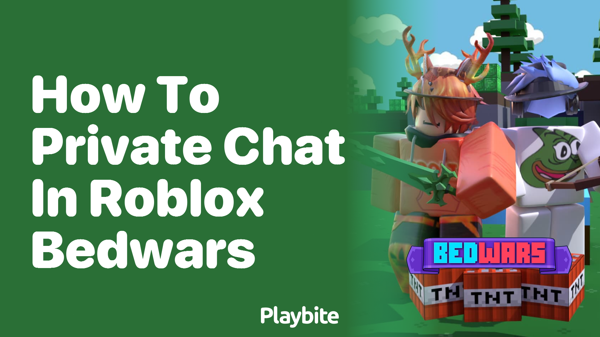 How to Private Chat in Roblox Bedwars?