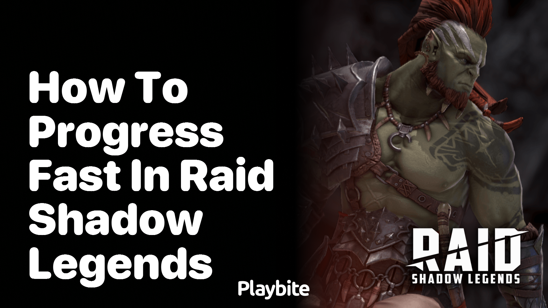 How to Progress Fast in Raid Shadow Legends