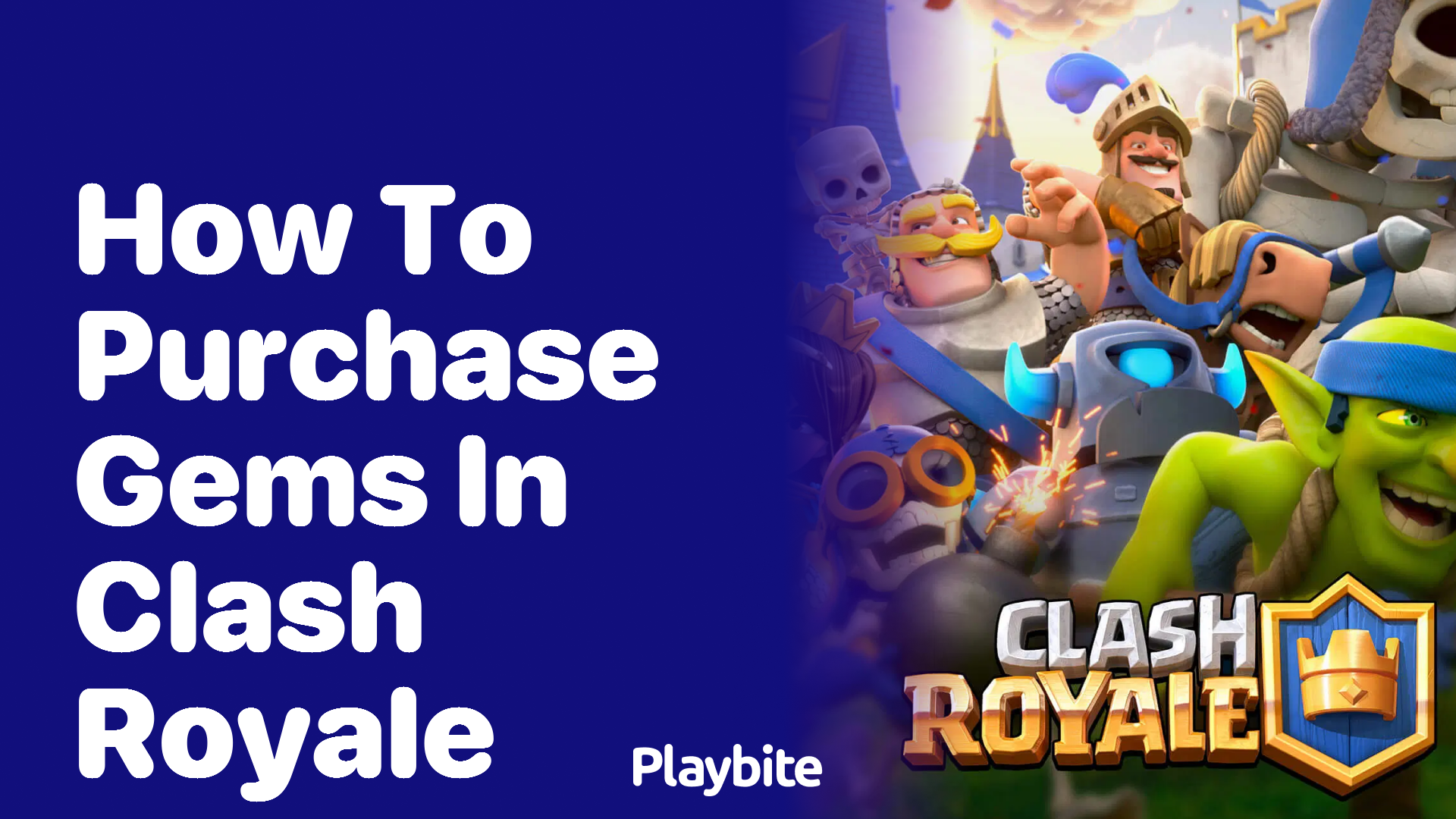 How to Purchase Gems in Clash Royale