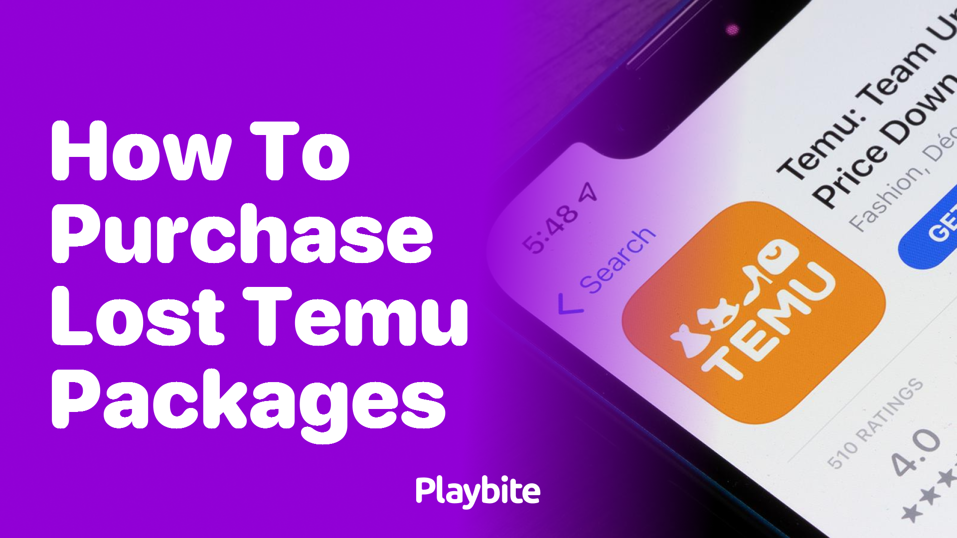 How to Purchase Lost Temu Packages