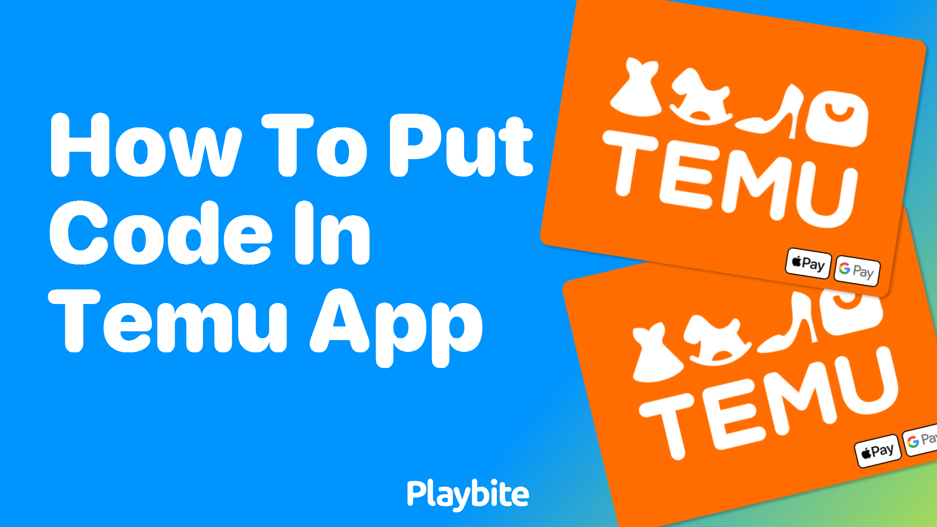 How to Put Code in the Temu App