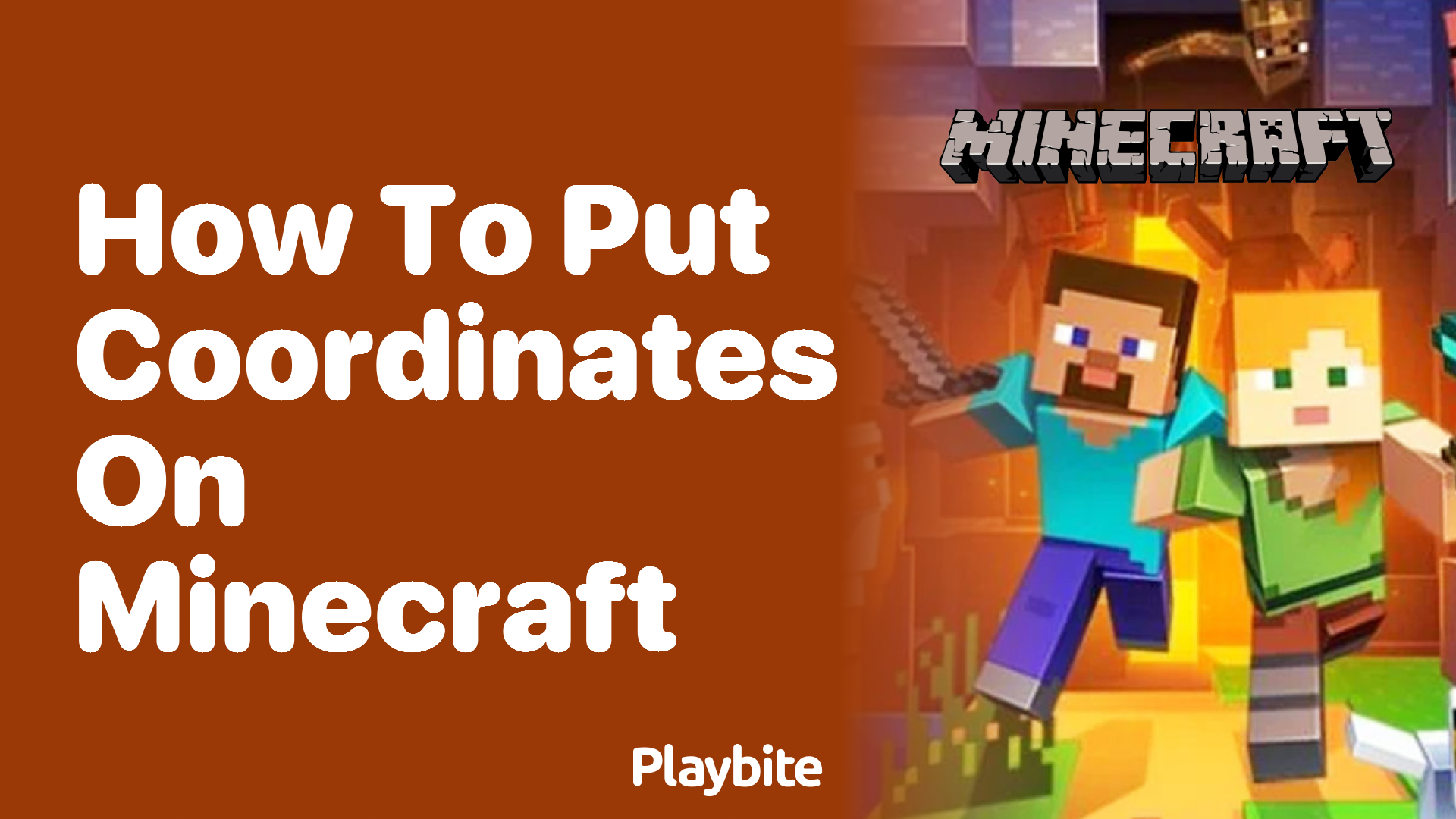 How to Put Coordinates on in Minecraft