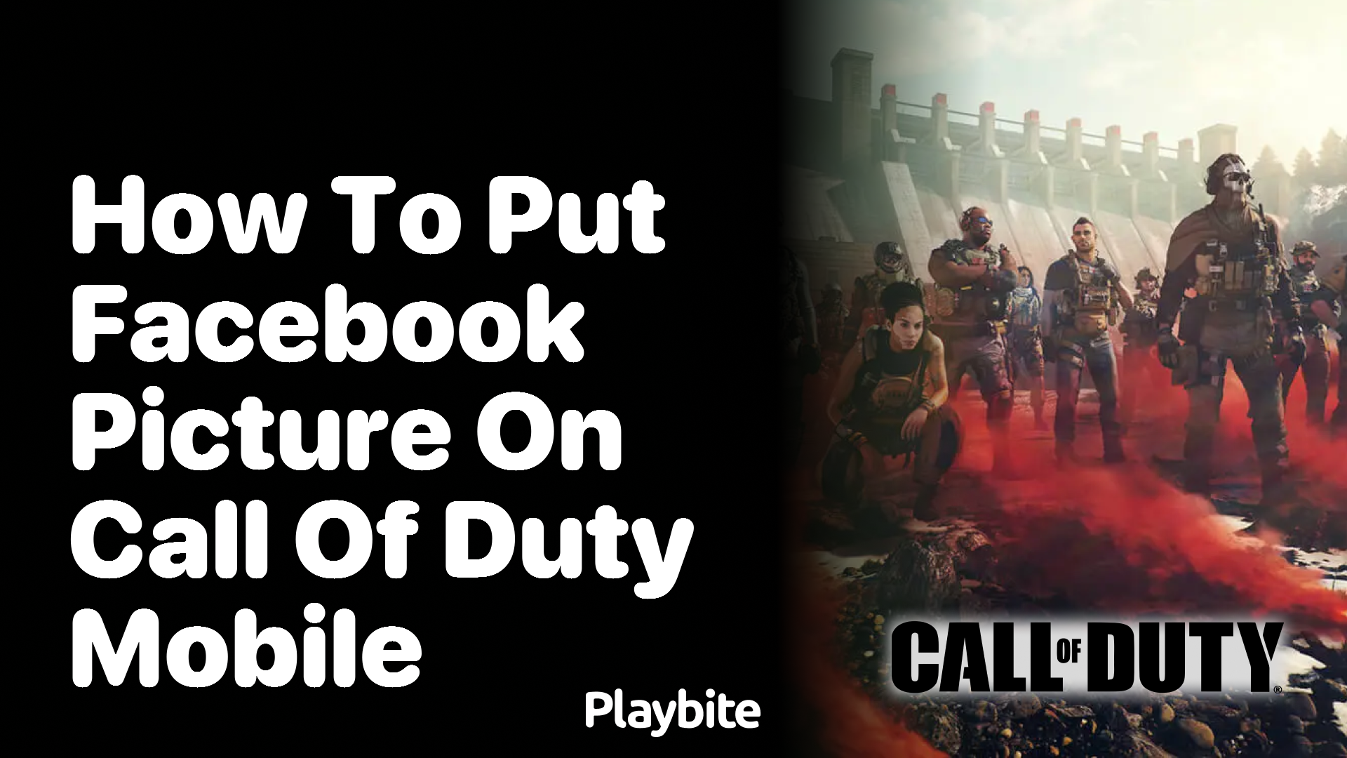 How to Put Your Facebook Picture on Call of Duty Mobile