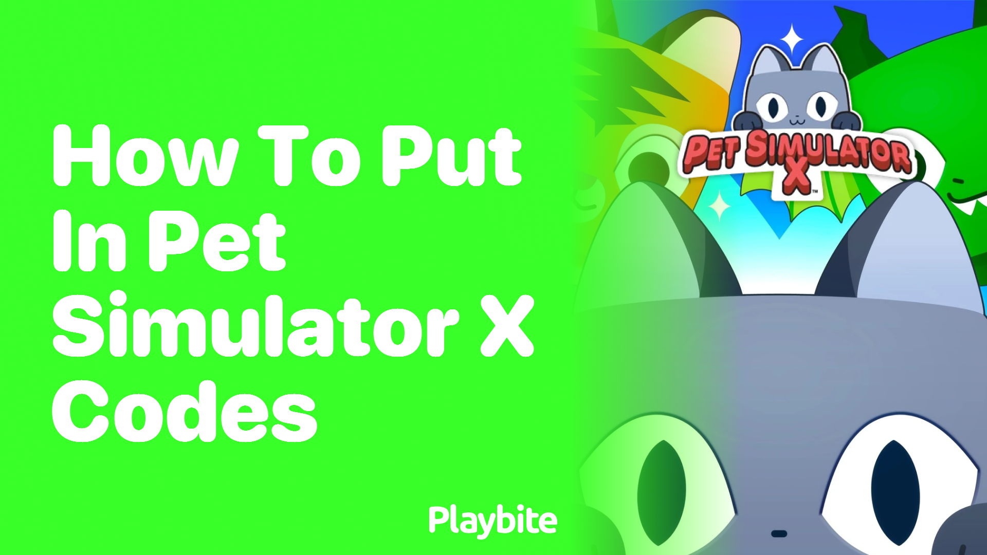 How to Put in Codes in Pet Simulator X