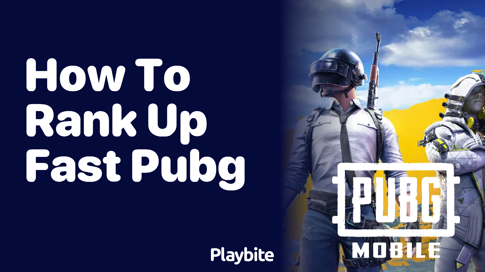 How to Rank Up Fast in PUBG Mobile