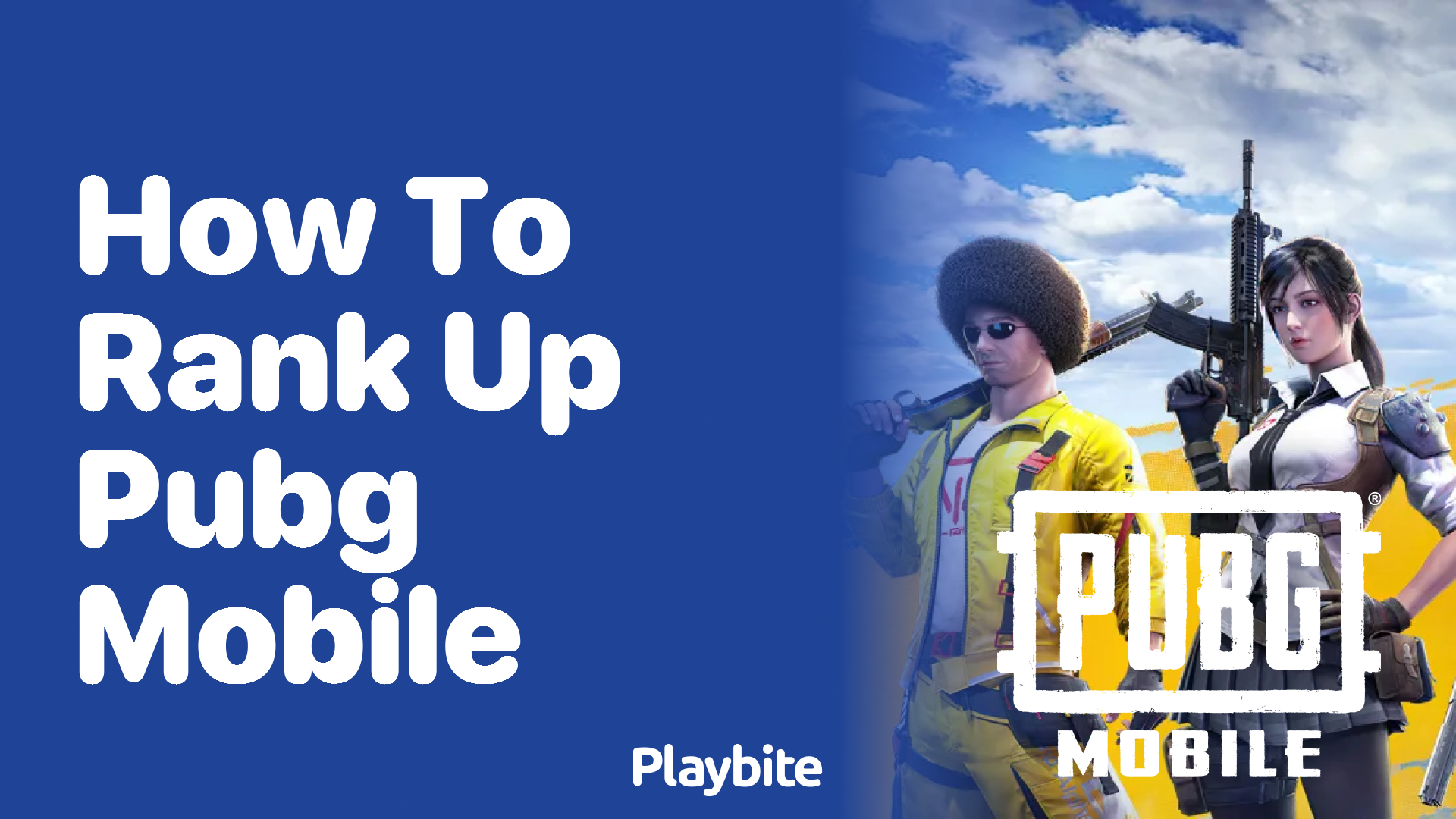 How to Rank Up in PUBG Mobile