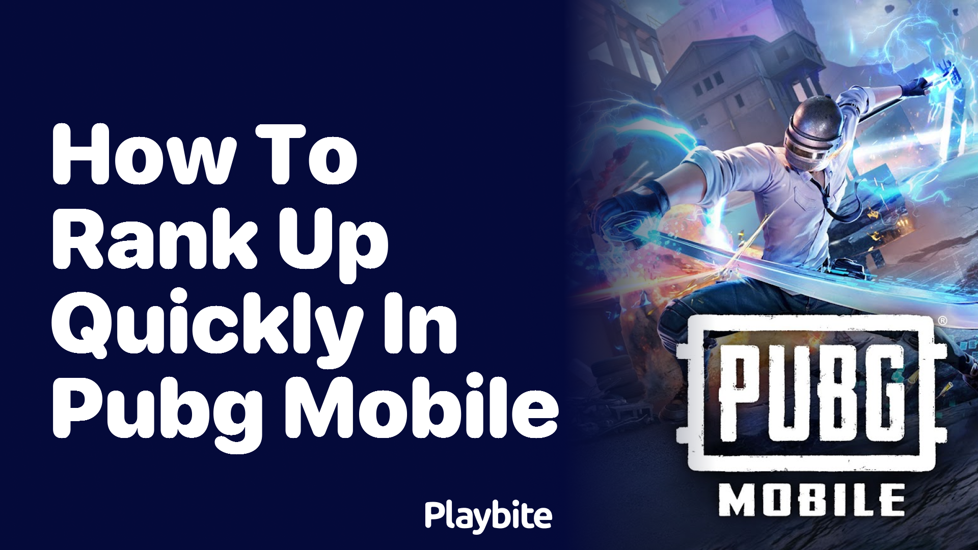 How to Rank Up Quickly in PUBG Mobile