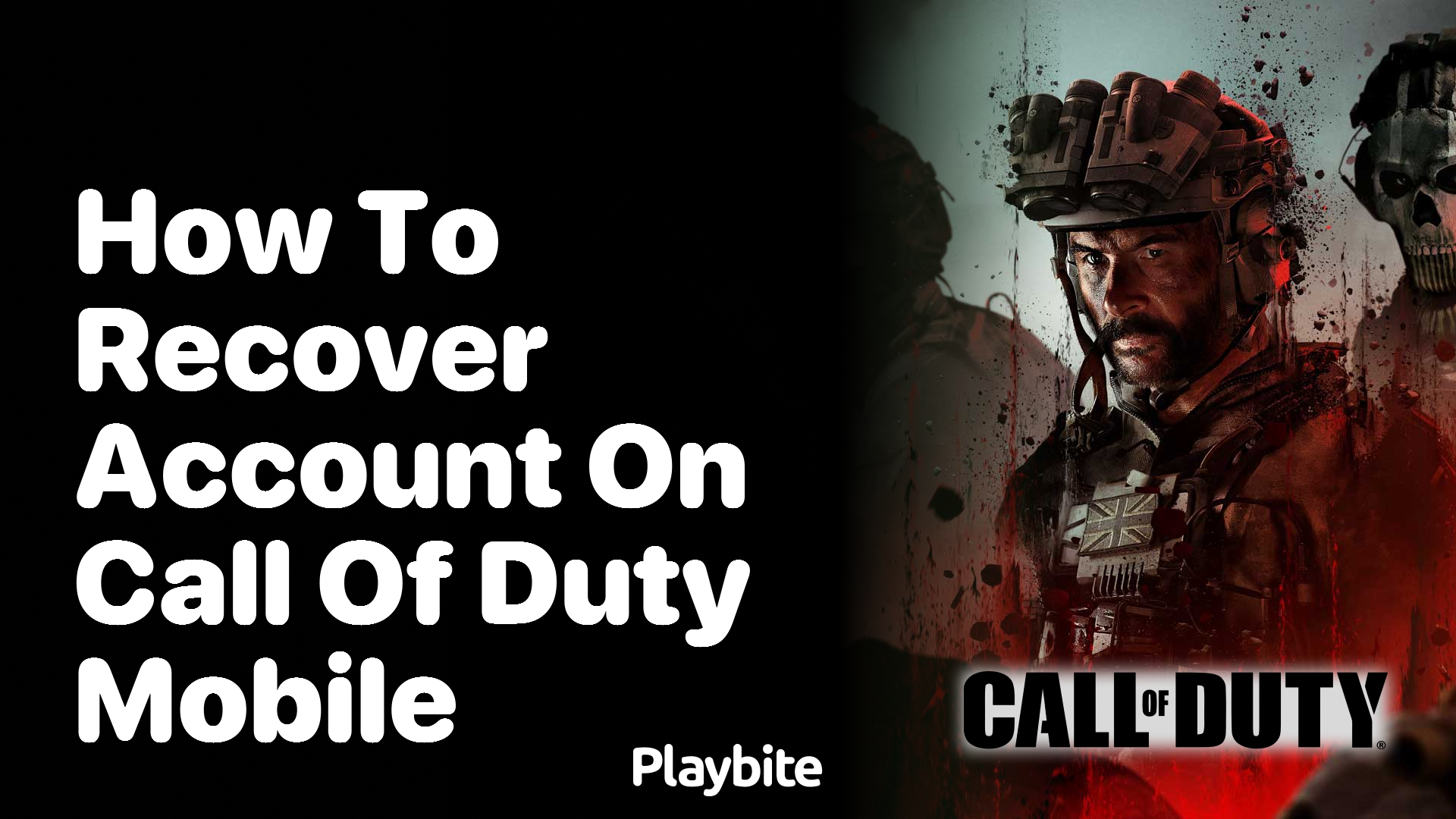 How to Recover Your Account on Call of Duty Mobile