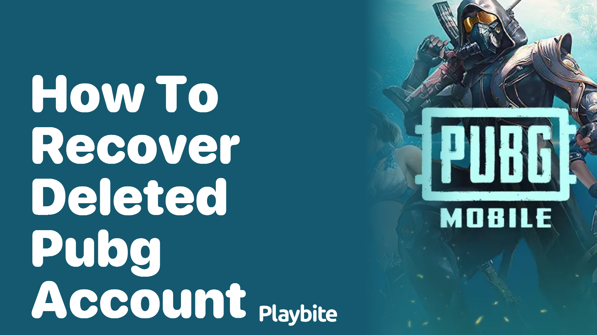 How to Recover a Deleted PUBG Account