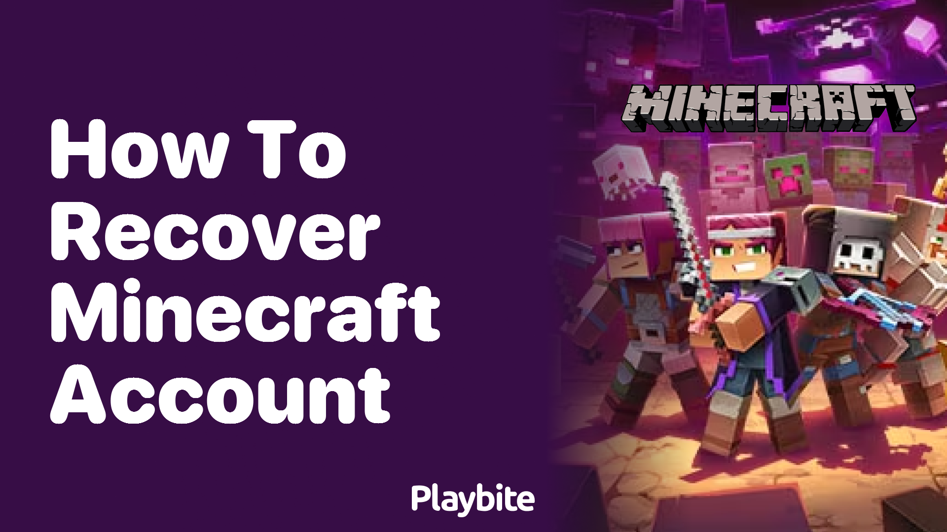 How to Recover Your Minecraft Account: A Simple Guide