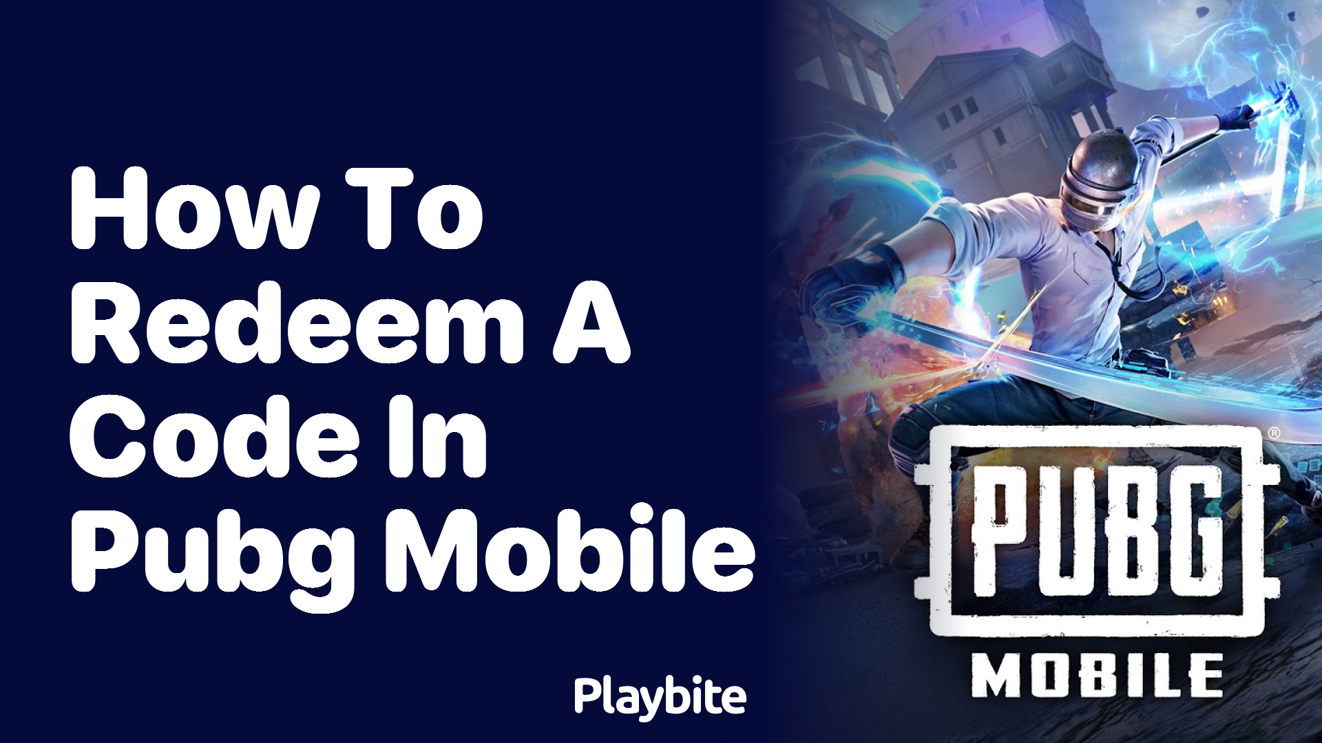 How to Redeem a Code in PUBG Mobile