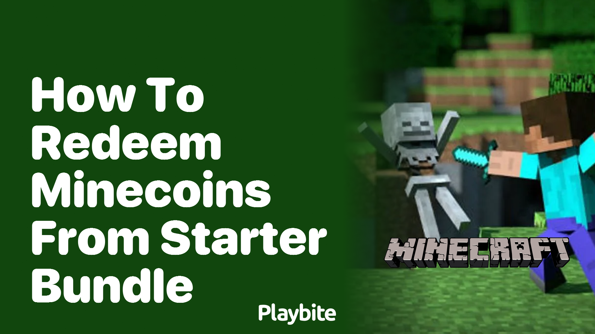 How to Redeem Minecoins from Your Starter Bundle