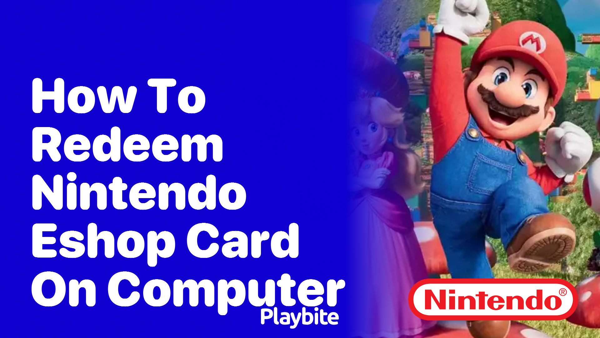 How to Redeem a Nintendo eShop Card on Your Computer