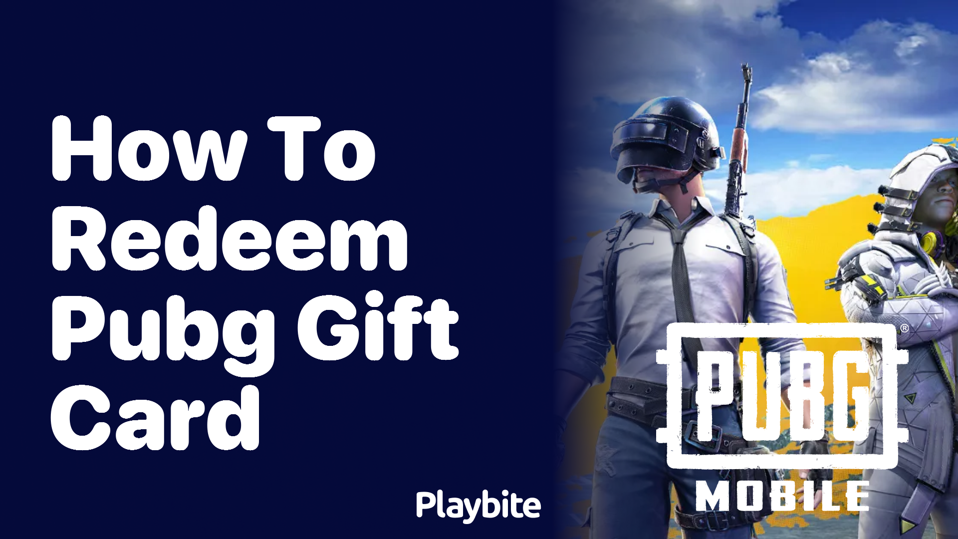 How to Redeem Your PUBG Gift Card: A Simple Guide