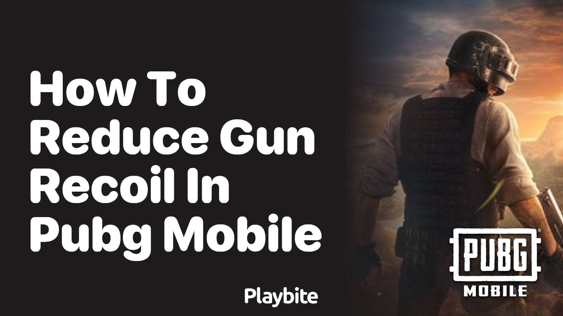 How to Reduce Gun Recoil in PUBG Mobile