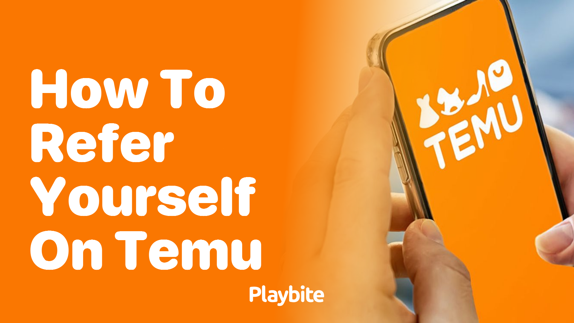 How to Refer Yourself on Temu