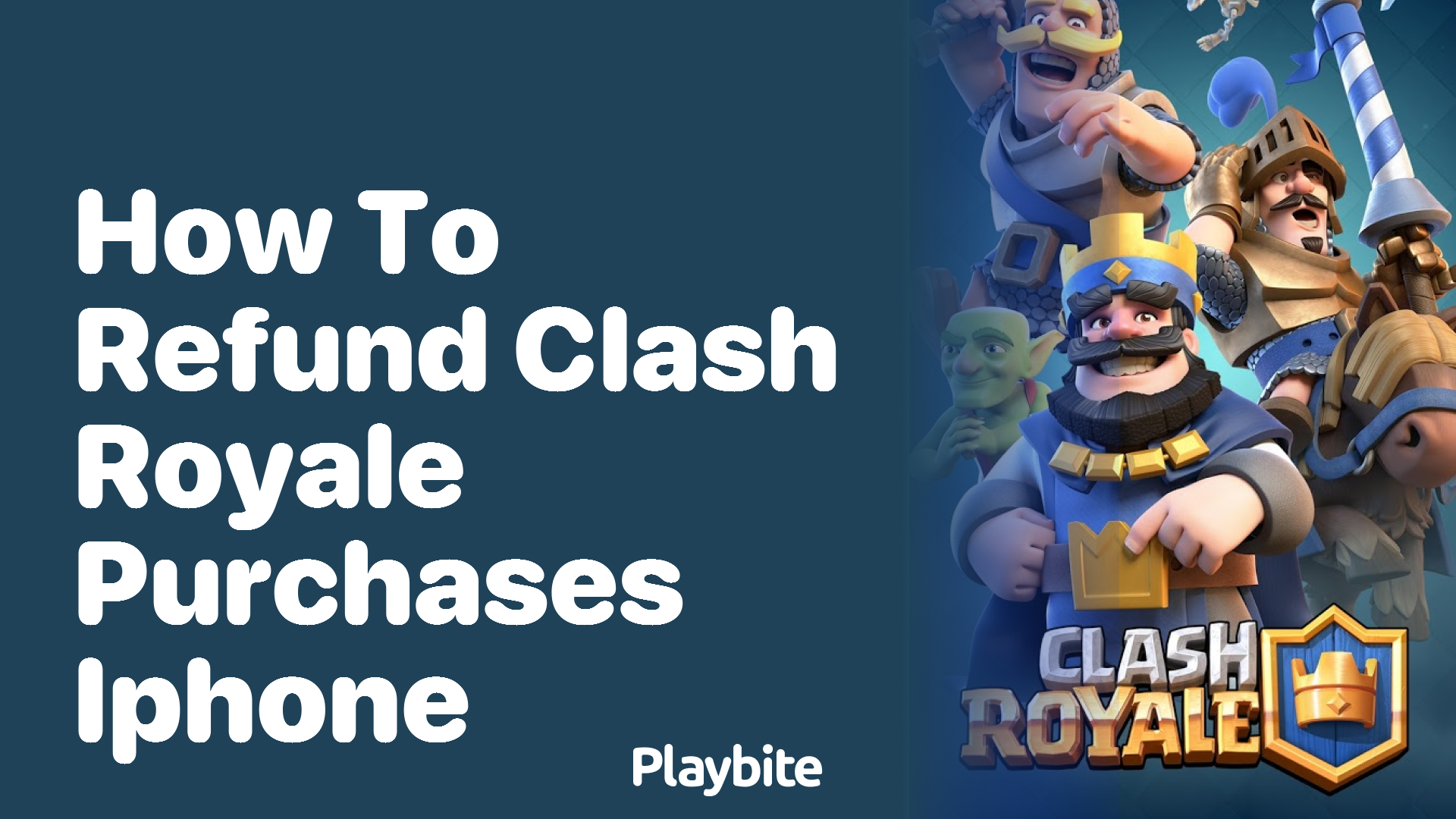 How to Refund Clash Royale Purchases on iPhone