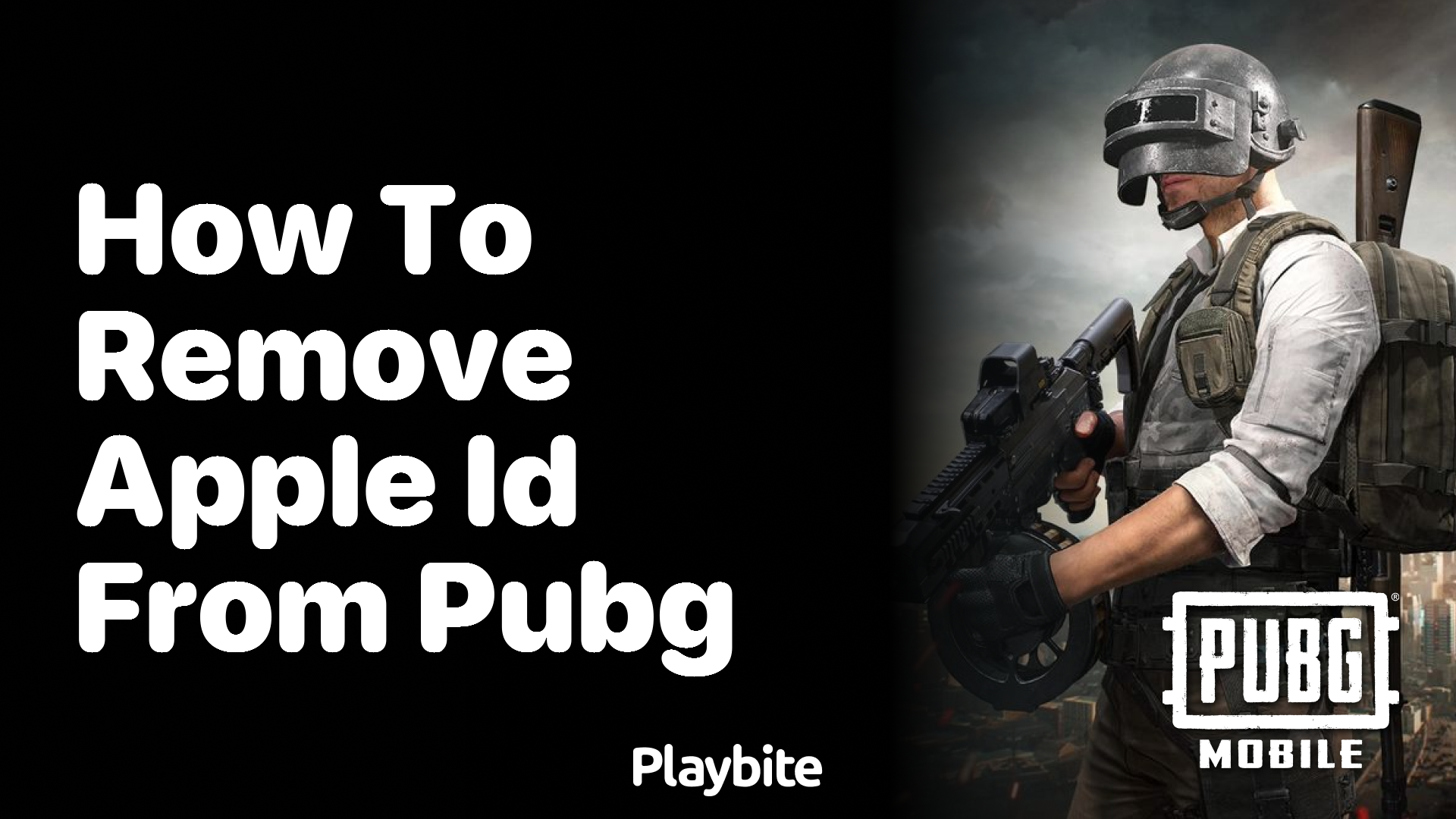 How to Remove Apple ID from PUBG Mobile