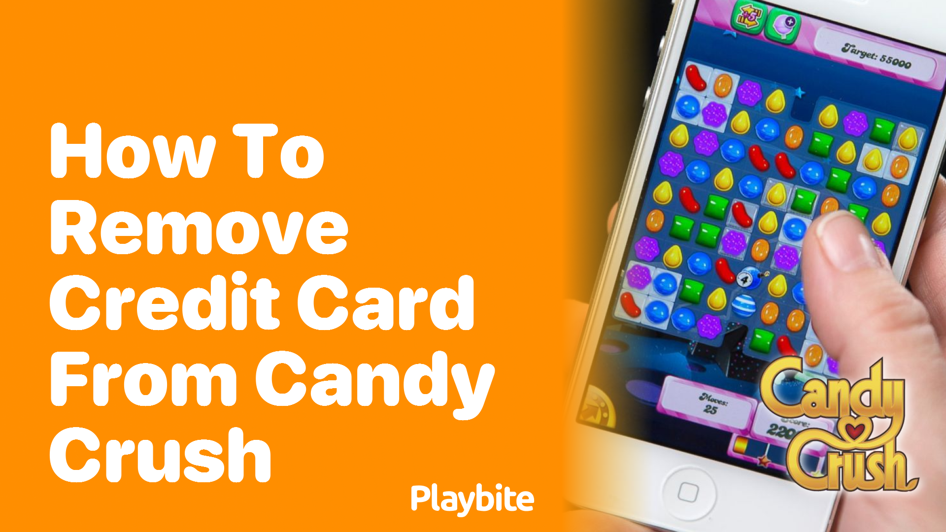 How to Remove Your Credit Card from Candy Crush